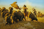 "Splitting the Herd" Frank McCarthy Limited Edition Print